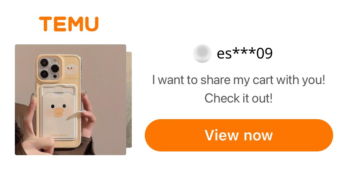 I want to share my cart with you! Check it out!